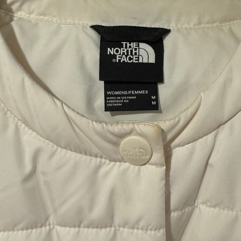 The North Face Harway Collarless Puffer Quilted Midi Jacket Size Medium - Picture 3 of 13